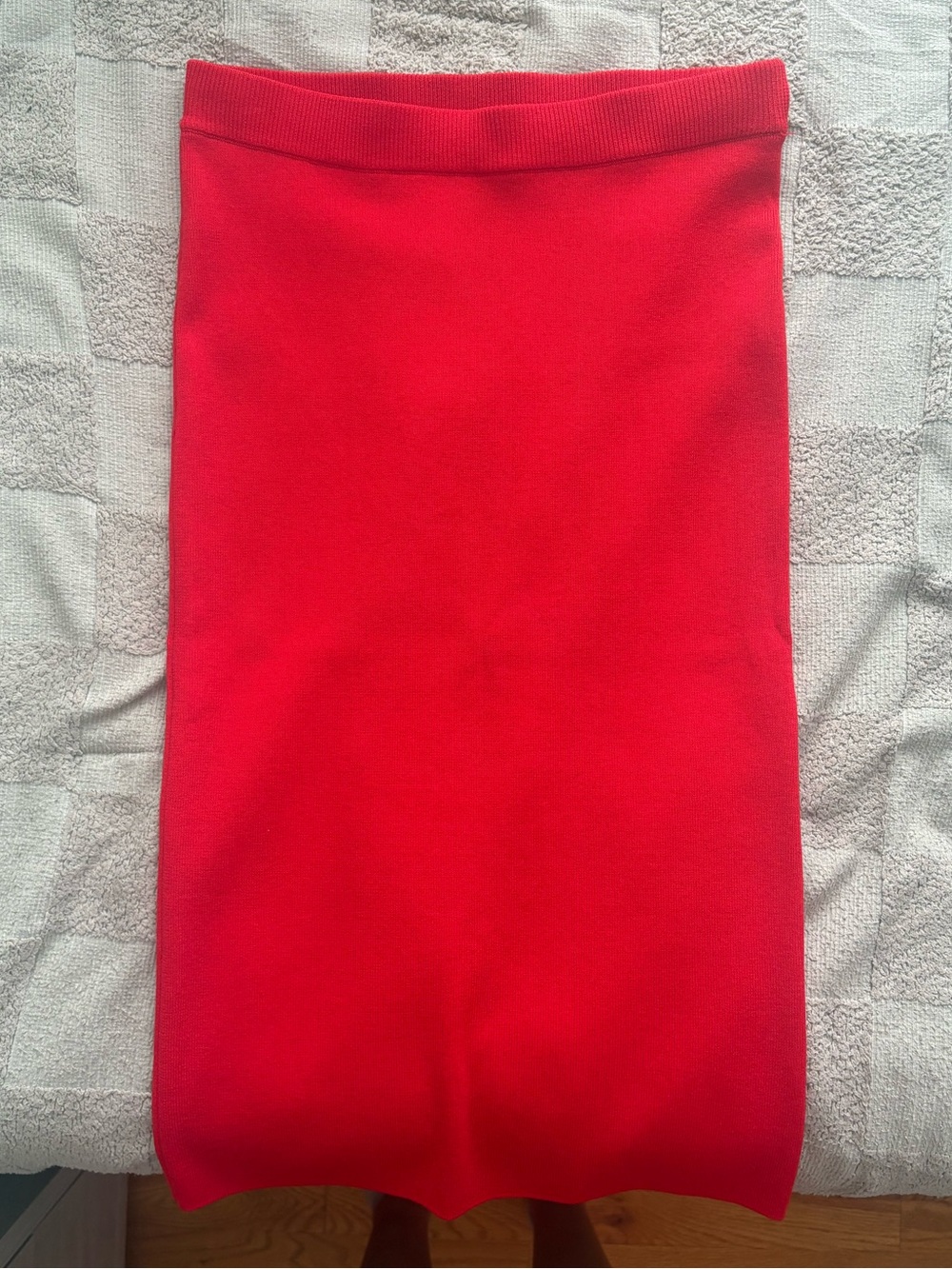 Zara Bright Red Two Piece Skirt Set - Picture 4 of 7